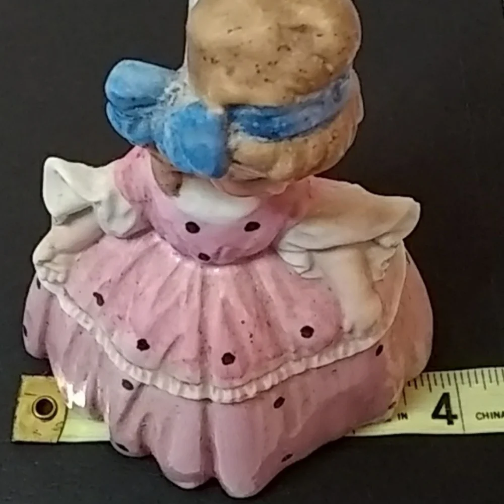 Vintage Figural Girl Flower Vase | EUC | Germany